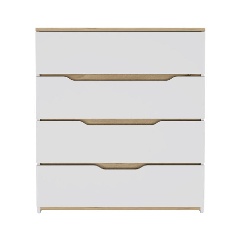 Four Drawer Standard Chest for Efficient Bedroom Storage and Organization