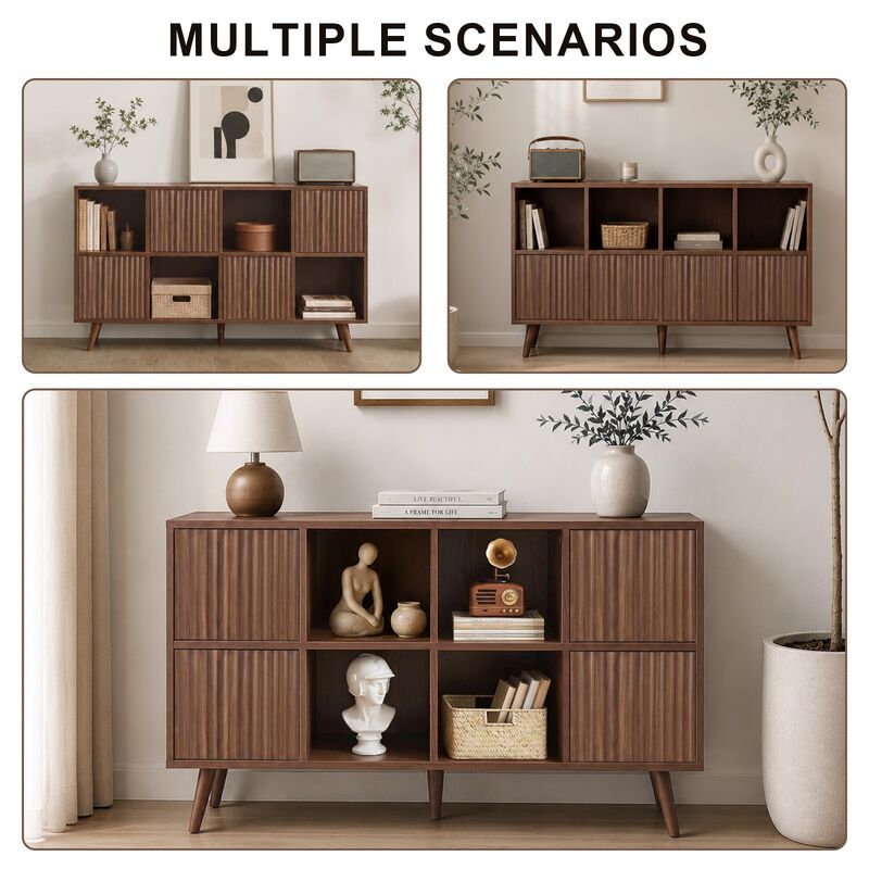 Salpra Bookcase 8 Cube Storage Organizer image number 4