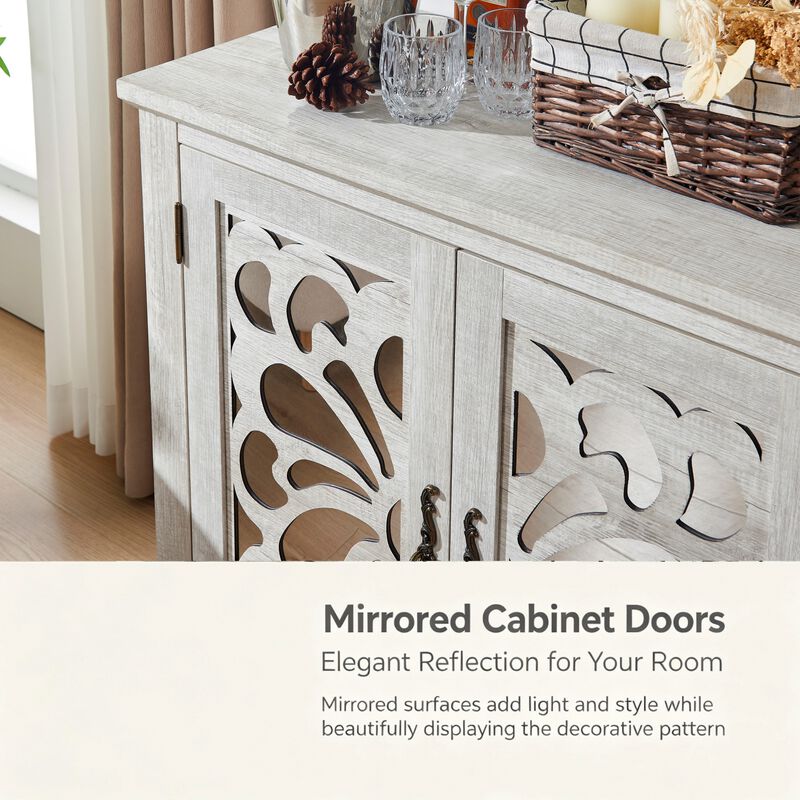 Jemulf Sideboard Storage Cabinet image number 3