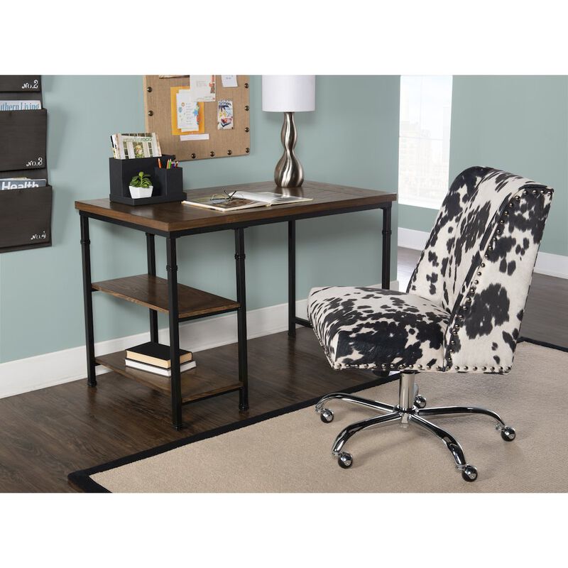 Linon Austin Two Shelf Desk image number 3