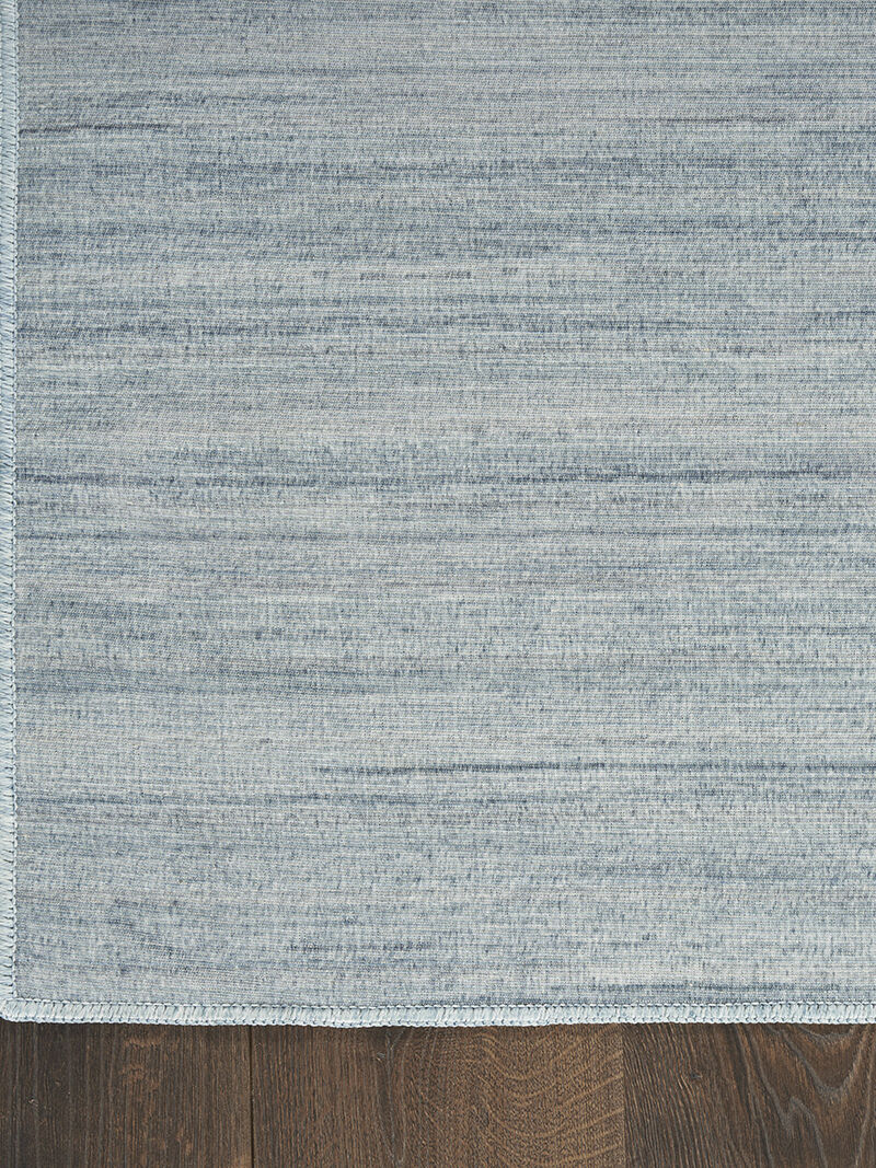Washable Essentials WAE01 Aqua 9'2" x 12' Rug
