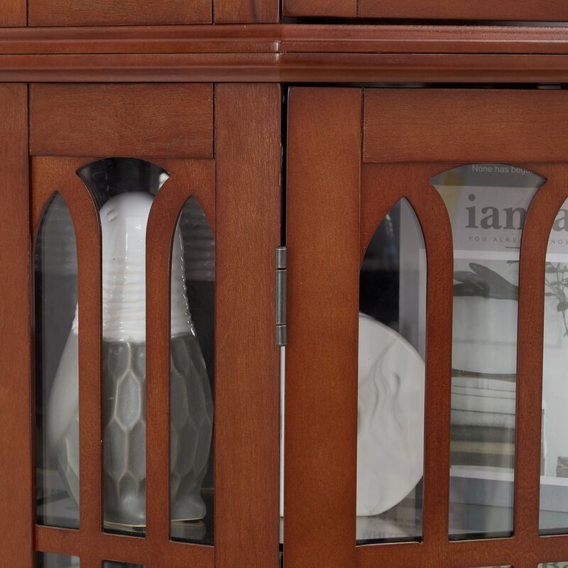 Lirmfu Corner Curio Cabinet image number 3