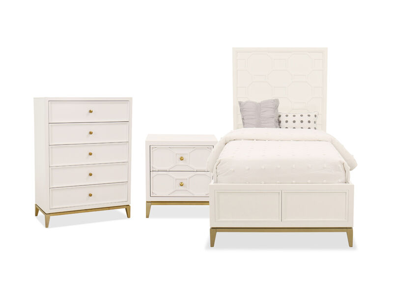 Uptown Youth 3pc F Bed Set
