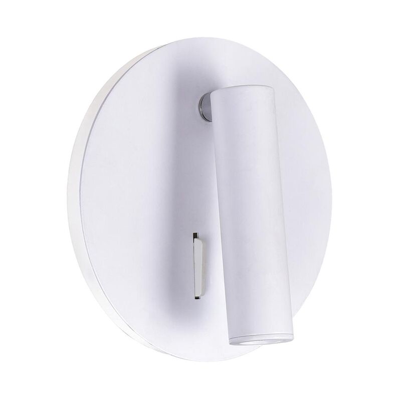 CWI Lighting Private I LED Sconce With Matte White Finish