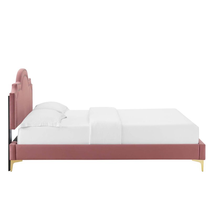 Modway - Aviana Performance Velvet King Bed image number 3
