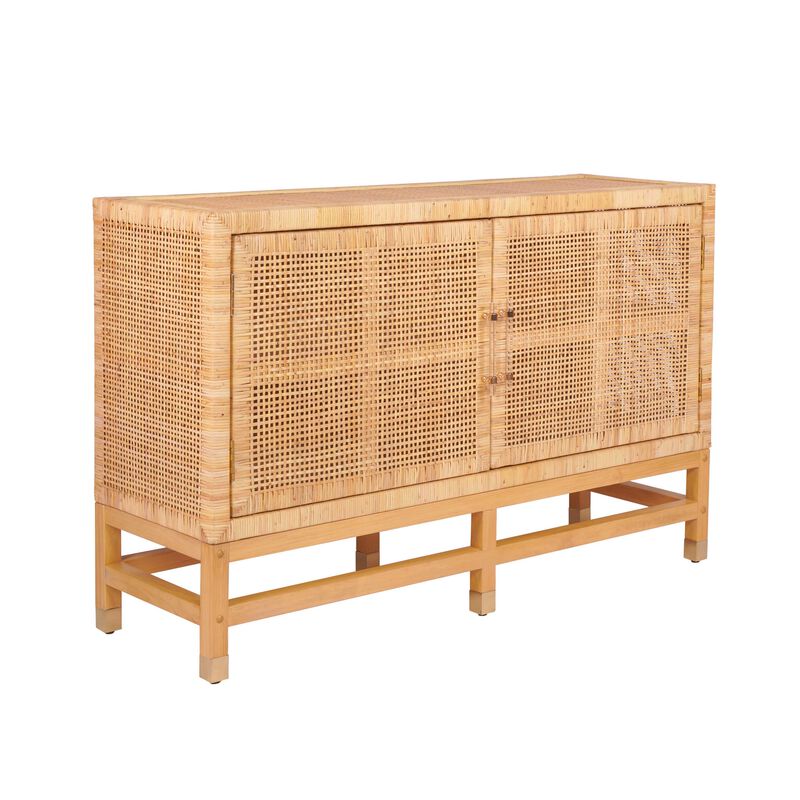 Amara Natural Woven Rattan Buffet image number 2