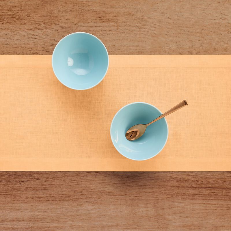 Solino Home Fete 100% Linen Table Runner &ndash; Handcrafted, Machine Washable, Perfect for Holiday and Everyday Dining