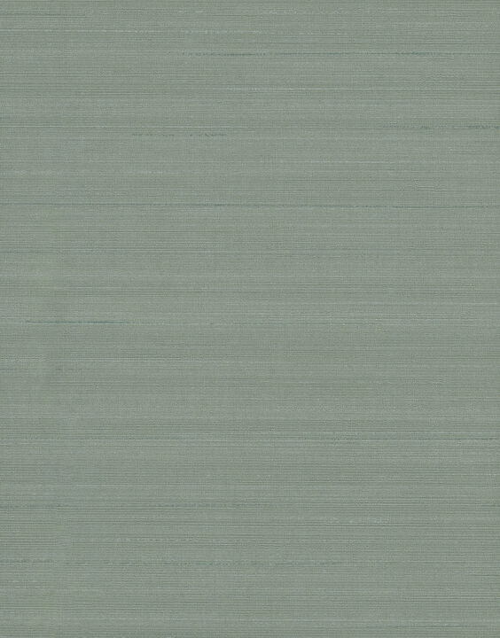 Luxe Silk Sea Green Texture Stripe Wallpaper