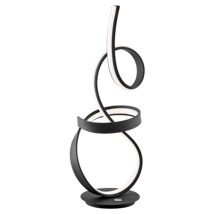 Amsterdam Table Lamp Gold Metal Dimmable Integrated LED