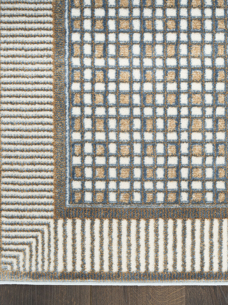 Nordic NRC03 Multicolor 2' x 6' Rug image number 2