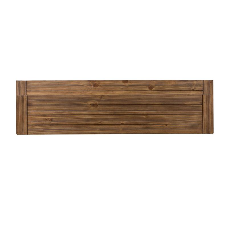 Liberty Furniture Morgan Creek Console Bar Table in Antique White w/ Wirebrushed Tobacco Accents image number 6