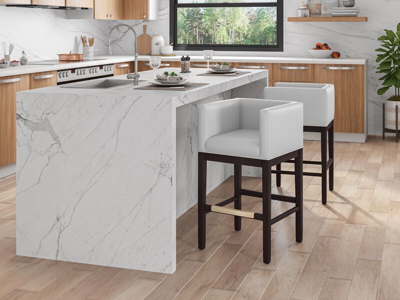 Kingsley Ivory Bar Stool