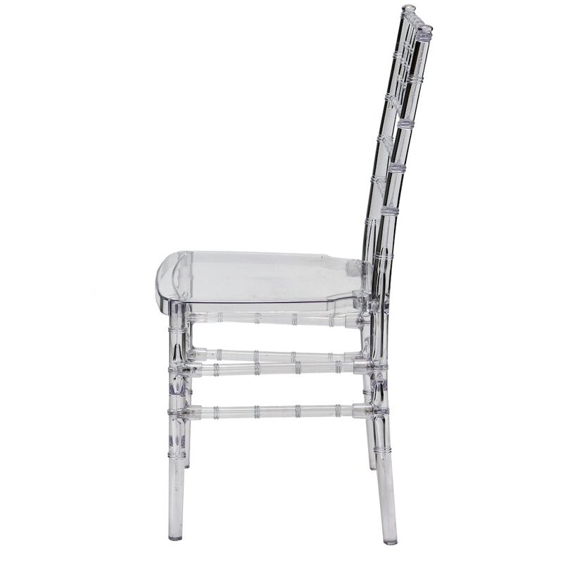 Commerical Seating Products Clear Chiavari Dining Chairs