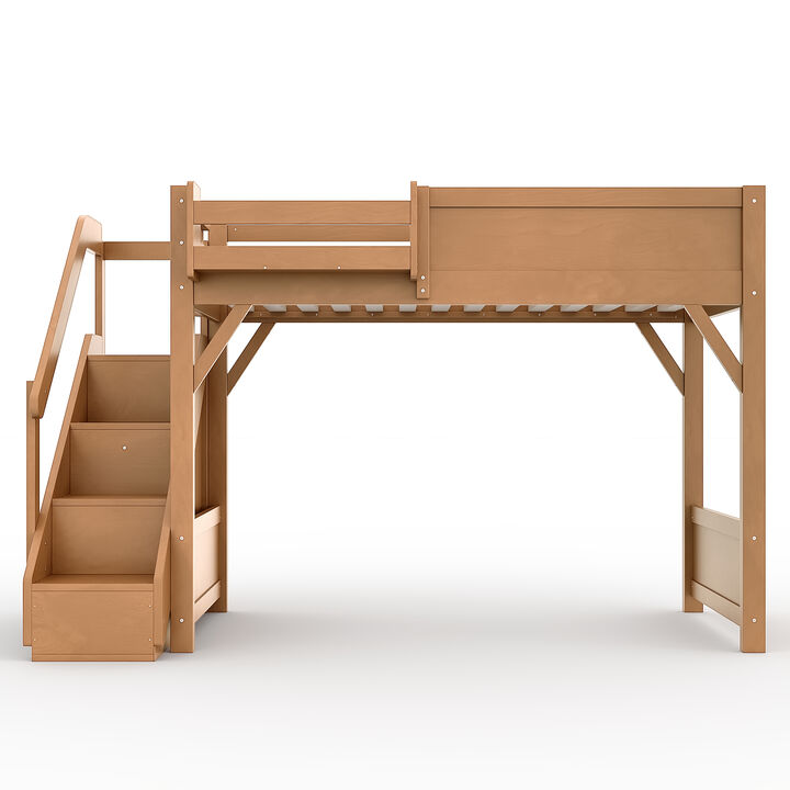 Kudsek Twin Size Loft Bed