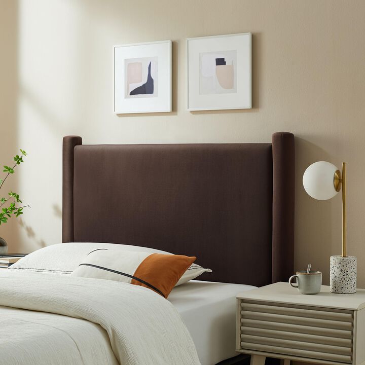 Rael Performance Velvet Twin Headboard