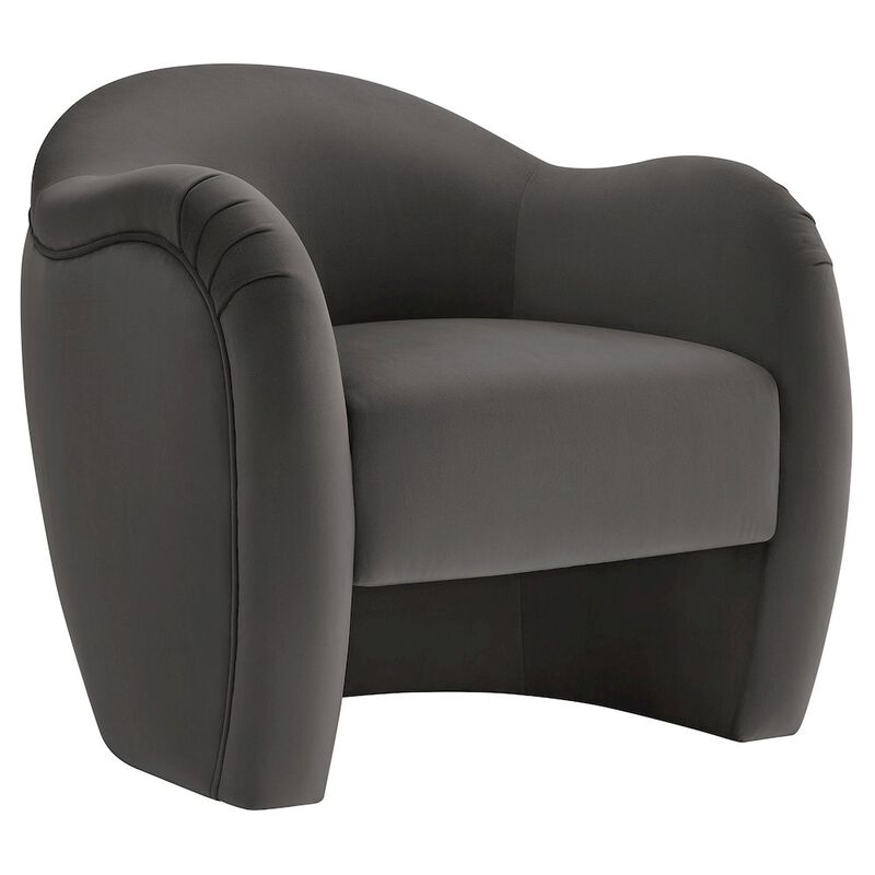 Compose Performance Velvet Accent Chair image number 0