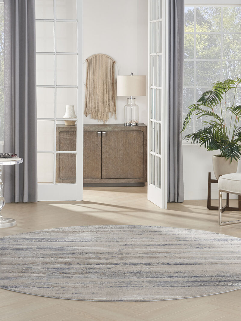 Rustic Textures RUS04 Beige/Gray 7'10" x 10'6" Rug image number 8