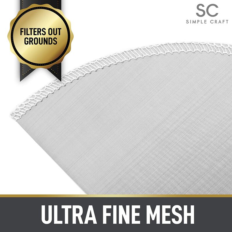 Reusable Fine Mesh Stainless Steel Coffee Filter (#1 Filter)