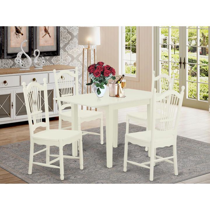 Dining Room Set Linen White