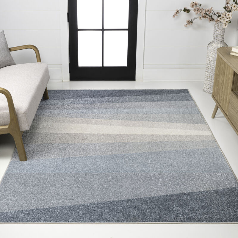 Prism Geometric Striped Area Rug