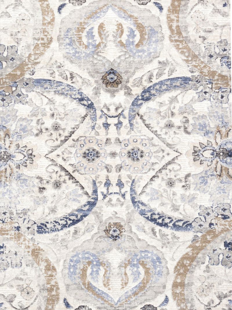 Pasargad Home Turkish Fantasia Ivory Area Rug image number 1