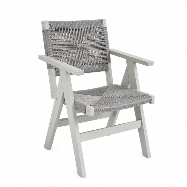 WOW PIONEER 2 Piece Sturdy Outdoor Dining Chairs