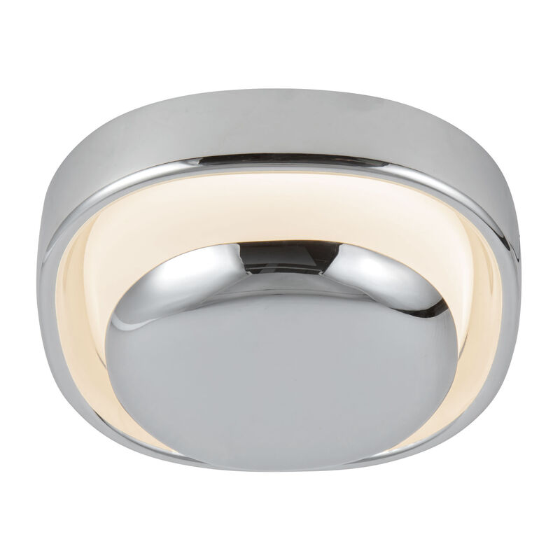 Pebble 8-in Damp-Rated Dimmable LED Wall Sconce image number 2