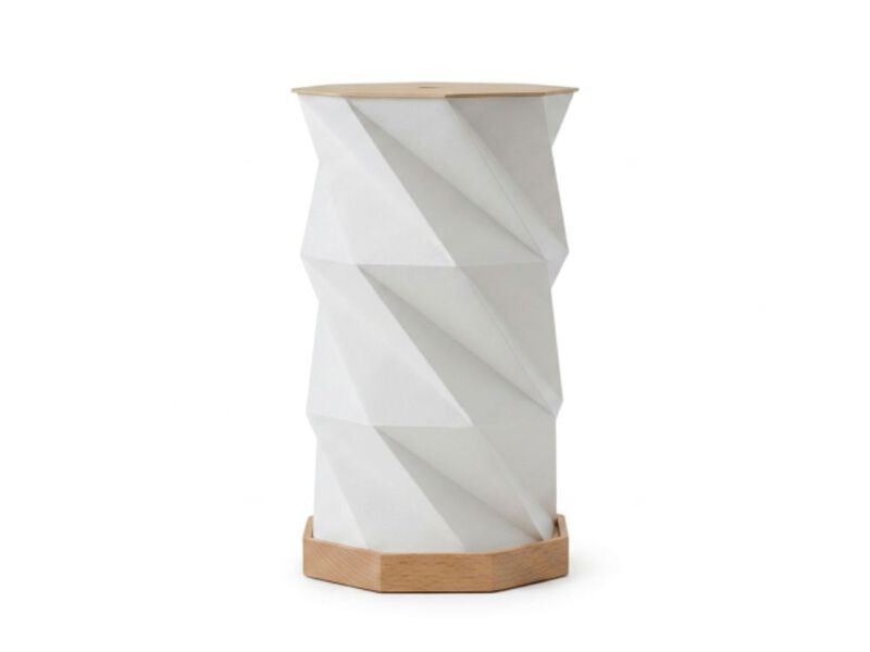 Rechargeable Portable Paper Desk Lamp For Office Dorm image number 0