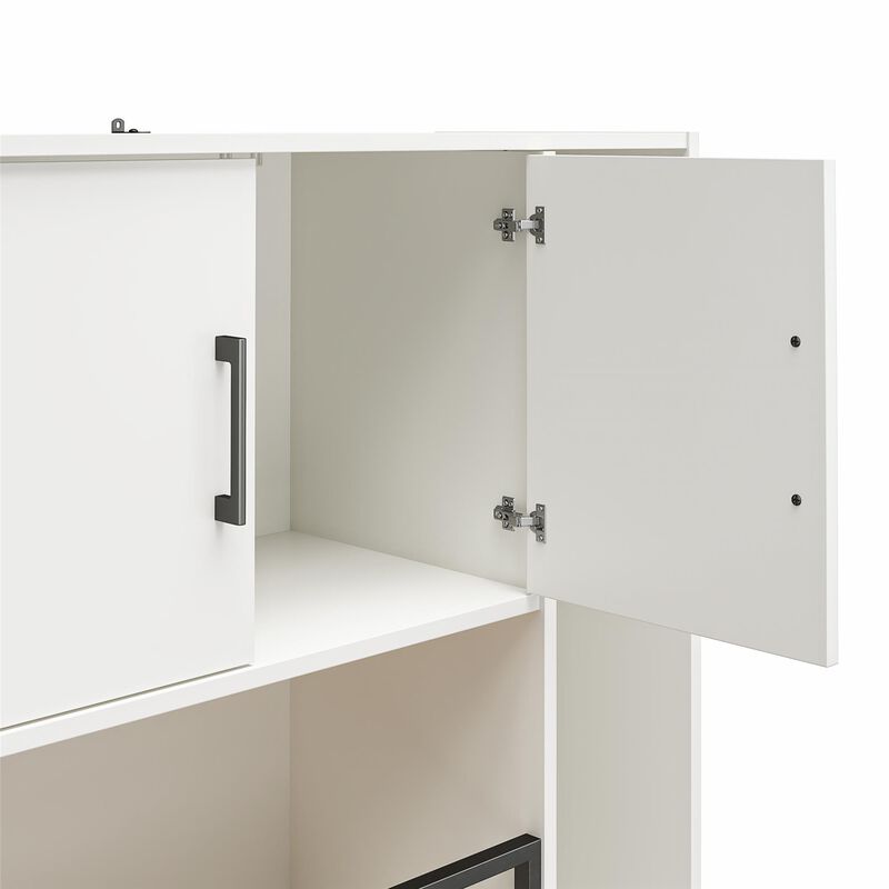 Systembuild Evolution Flex Sports Storage Cabinet, White image number 7