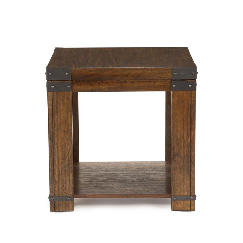 Arusha End Table - Medium Cherry Finish