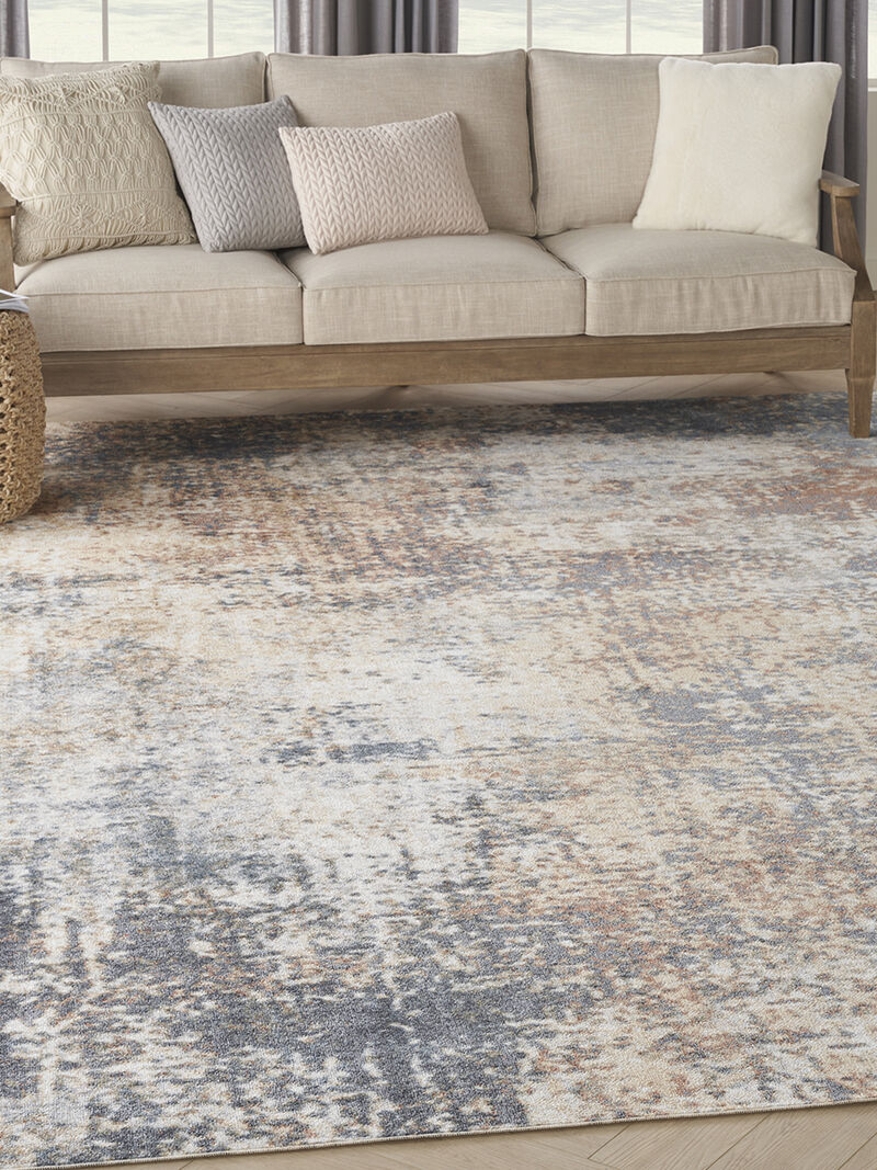 Astra Machine Washable ASW07 Multicolor 9' x 12' Rug