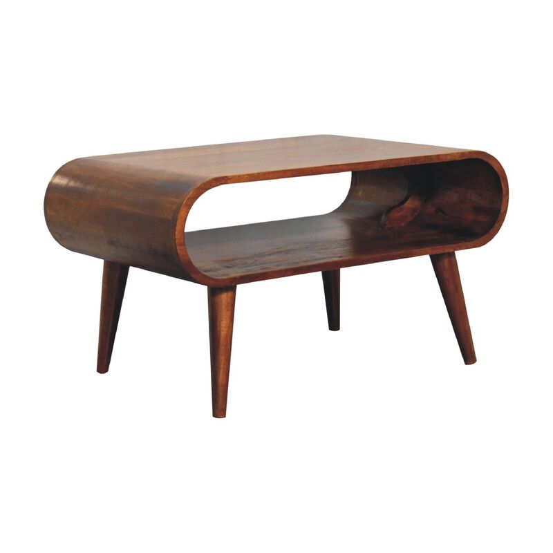 Artisan Furniture Open Chestnut  Solid Wood Coffee Table