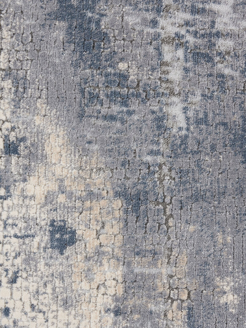 Rustic Textures RUS06 Gray/Beige 3'11" x 5'11" Rug