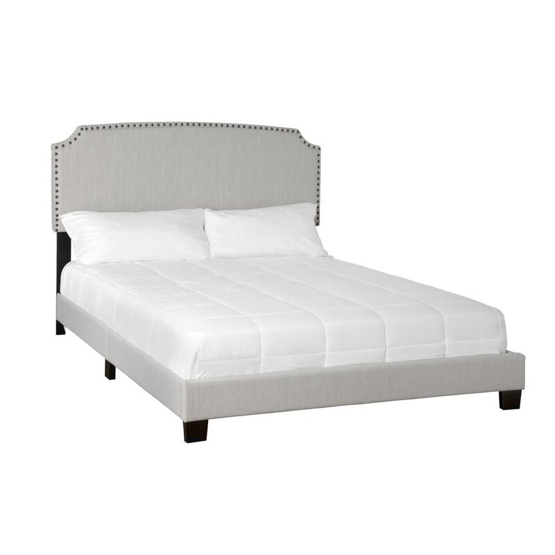 Amy Upholstered King Bed In A Box
