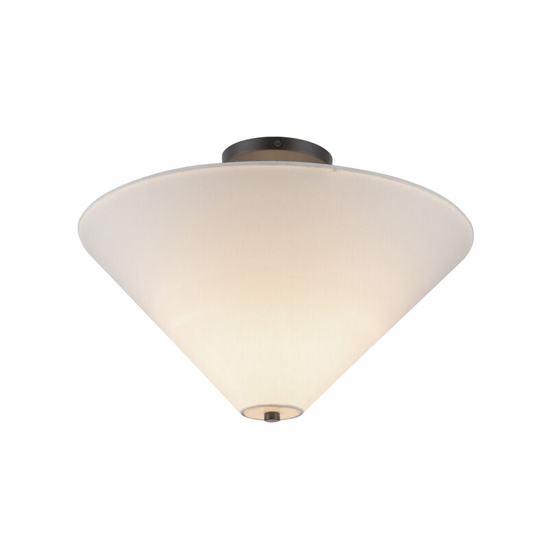 Bridgette 16 in Socket Semi Flush Mount image number 1