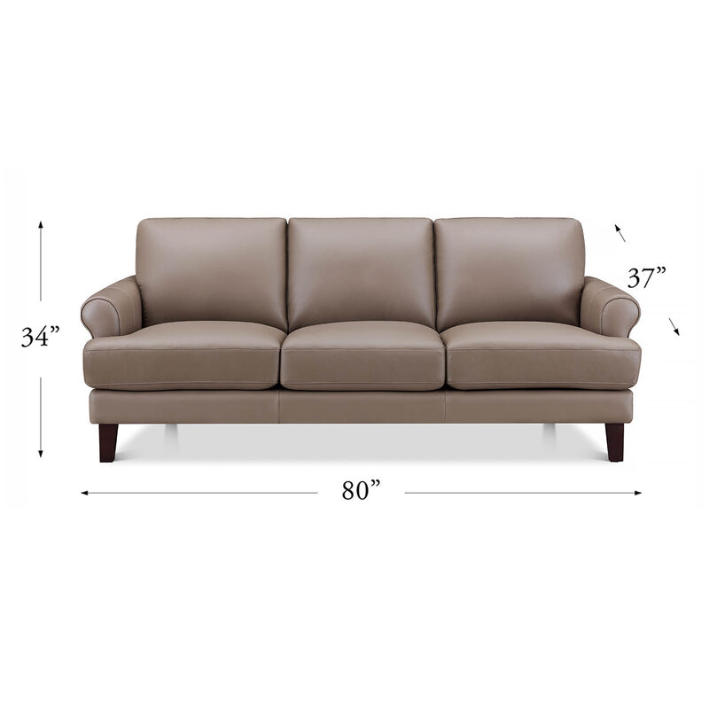 Dawn Top Grain Leather Sofa