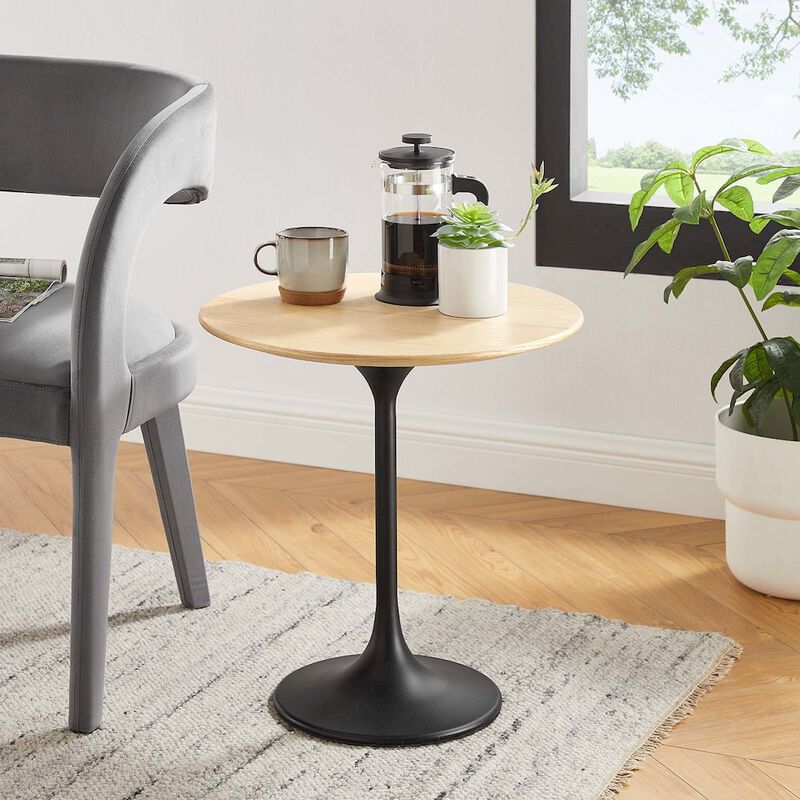 Lippa 20" Round Wood Side Table image number 5