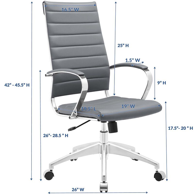 Modway Furniture - Jive Highback Office Chair image number 8