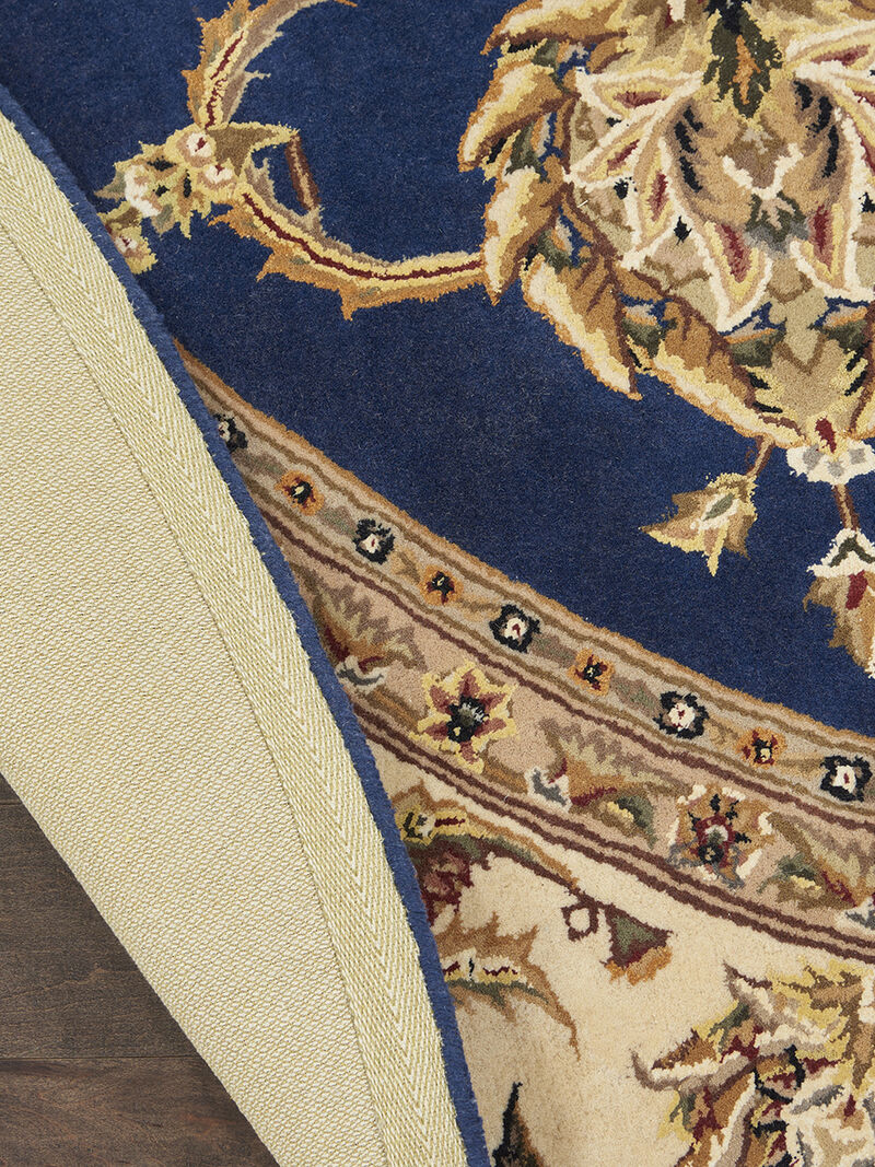 Nourison 2000 2022 Navy 4' x Round Rug