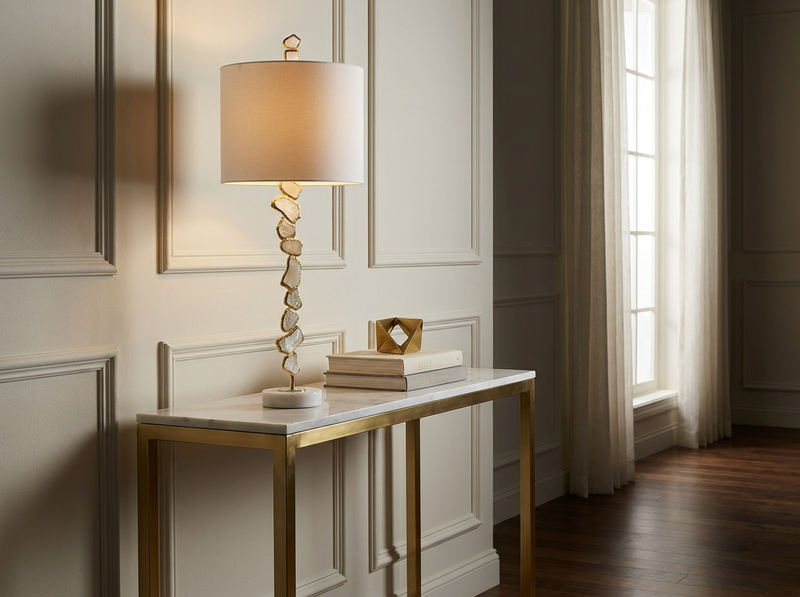Marble Fragments Buffet Lamp image number 1