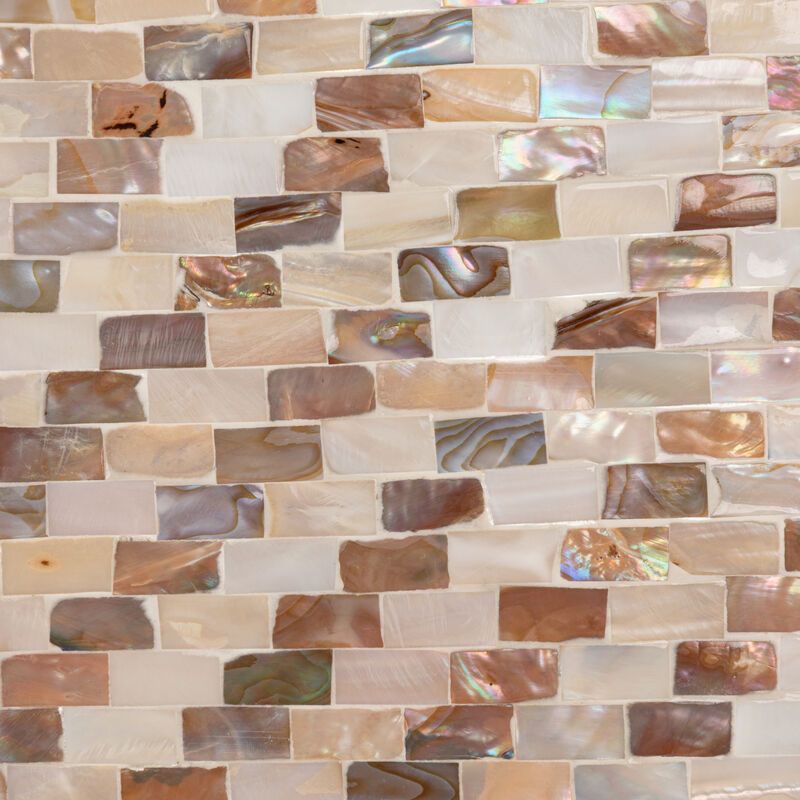 Mother of Pearl Waterfall End Table image number 3