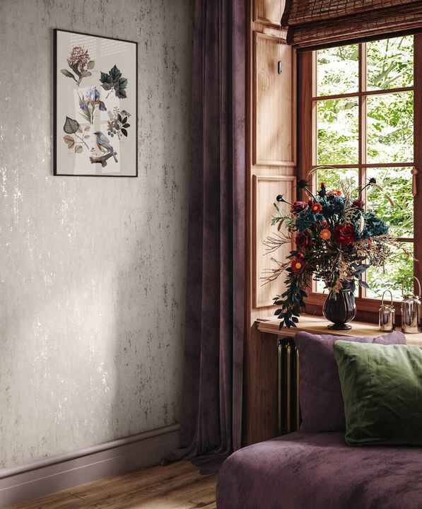 City Romance Industrial Pink Wallpaper 35125