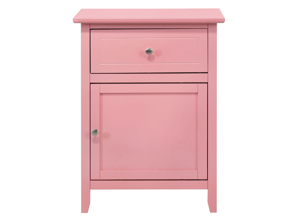 Lzzy 1-Drawer Nightstand(25 in. H x 15 in. W x 19 in. D)