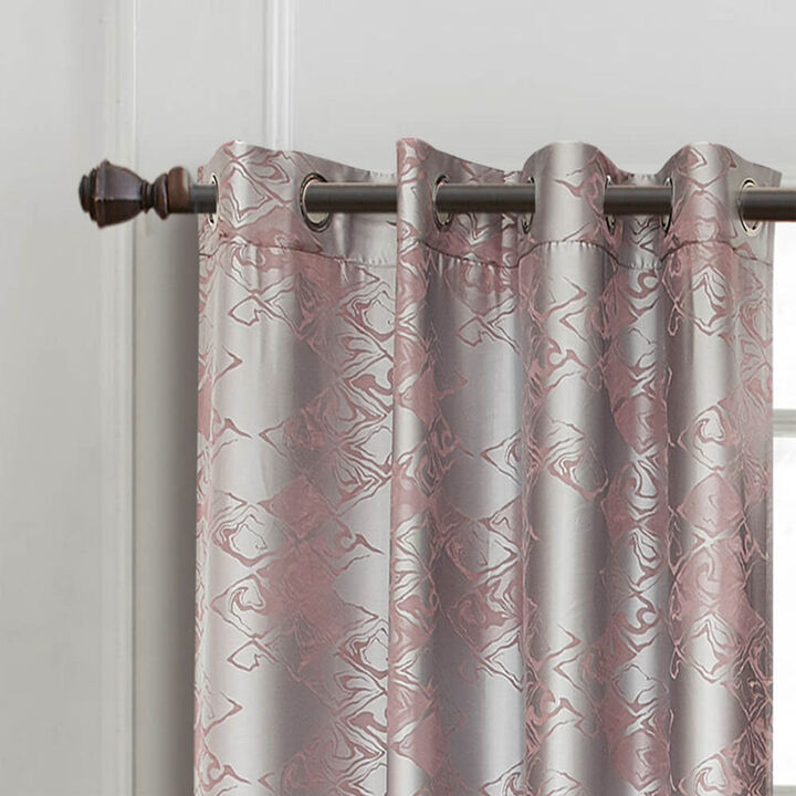 Dolce Mela Window Semi-Blackout Curtain / Drape Panel
