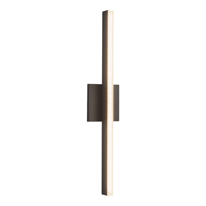 Vega 24-in Black Dimmable LED Wall Sconce