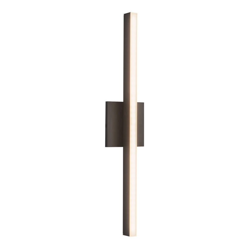 Vega 24-in Black Dimmable LED Wall Sconce image number 1