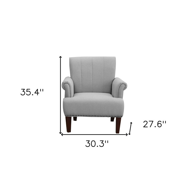 Upholstered Arm Chair with Cushioned Seat for Living Room or Bedroom image number 5