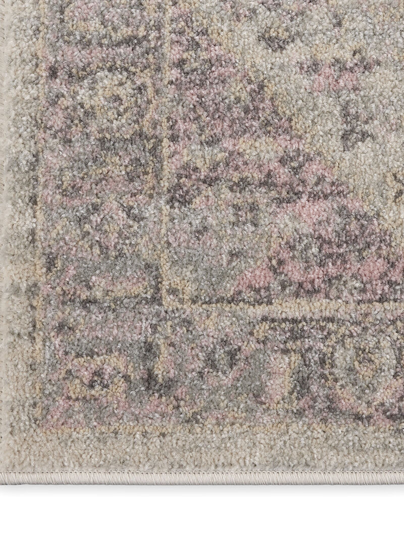Tranquil TRA06 Ivory/Pink 2' x 4' Rug image number 3