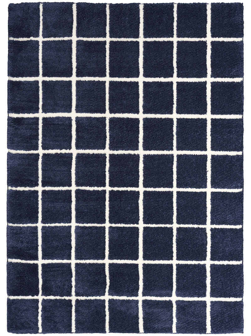 West End Ave WTE01 Navy/Ivory 3'11" x 5'11" Rug