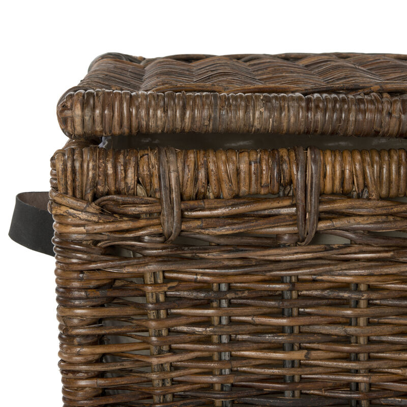 Michael 35.5" Wicker Storage Trunk image number 5